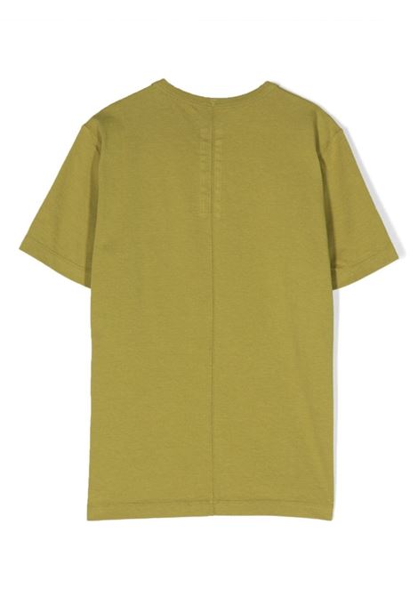 T-shirt level T in giallo - bambini RICK OWENS KIDS | BG02C6264JA32